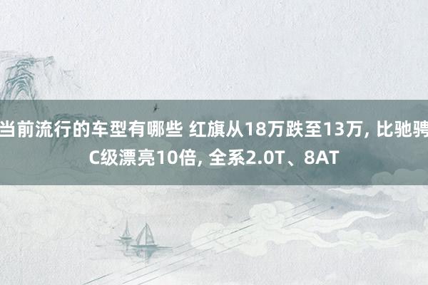 当前流行的车型有哪些 红旗从18万跌至13万, 比驰骋C级漂亮10倍, 全系2.0T、8AT